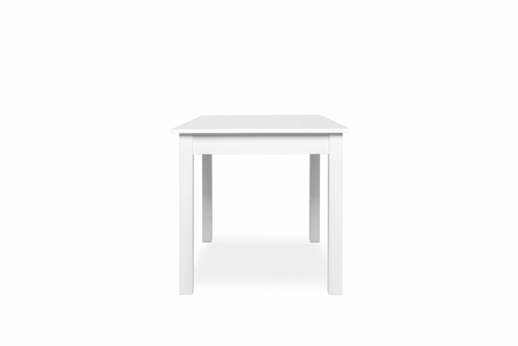 Tavolo di design allungabile L.120 in finitura Bianco opaco