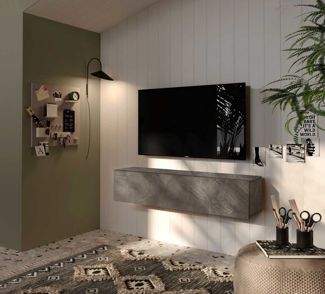 Pensile orizzontale Piombo