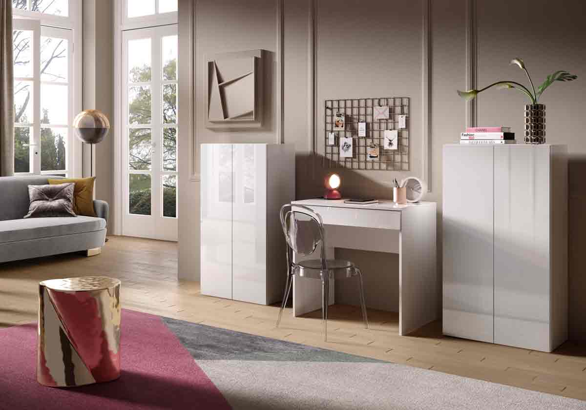 ufficio completo bianco