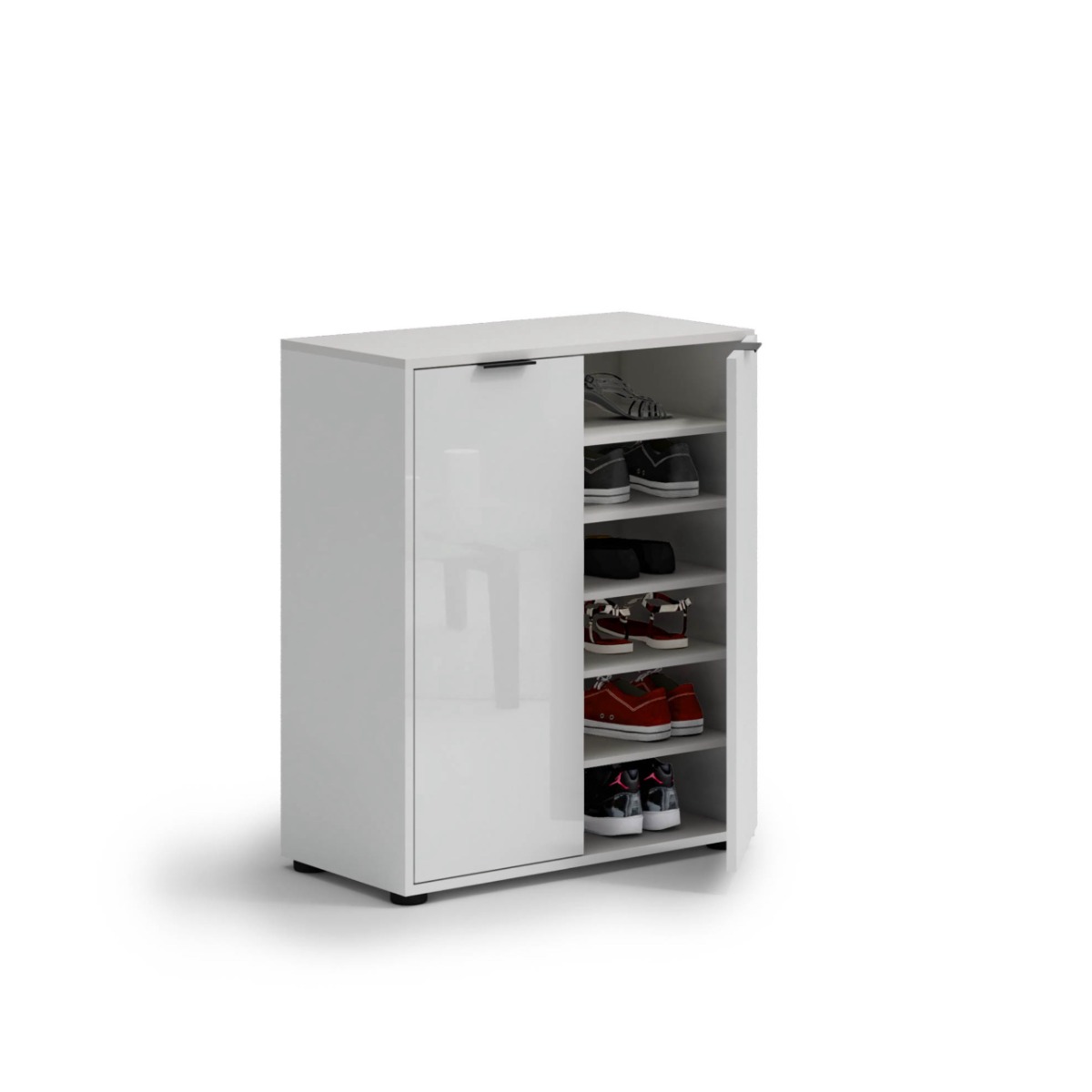 scarpiera bassa con 5 ripiani