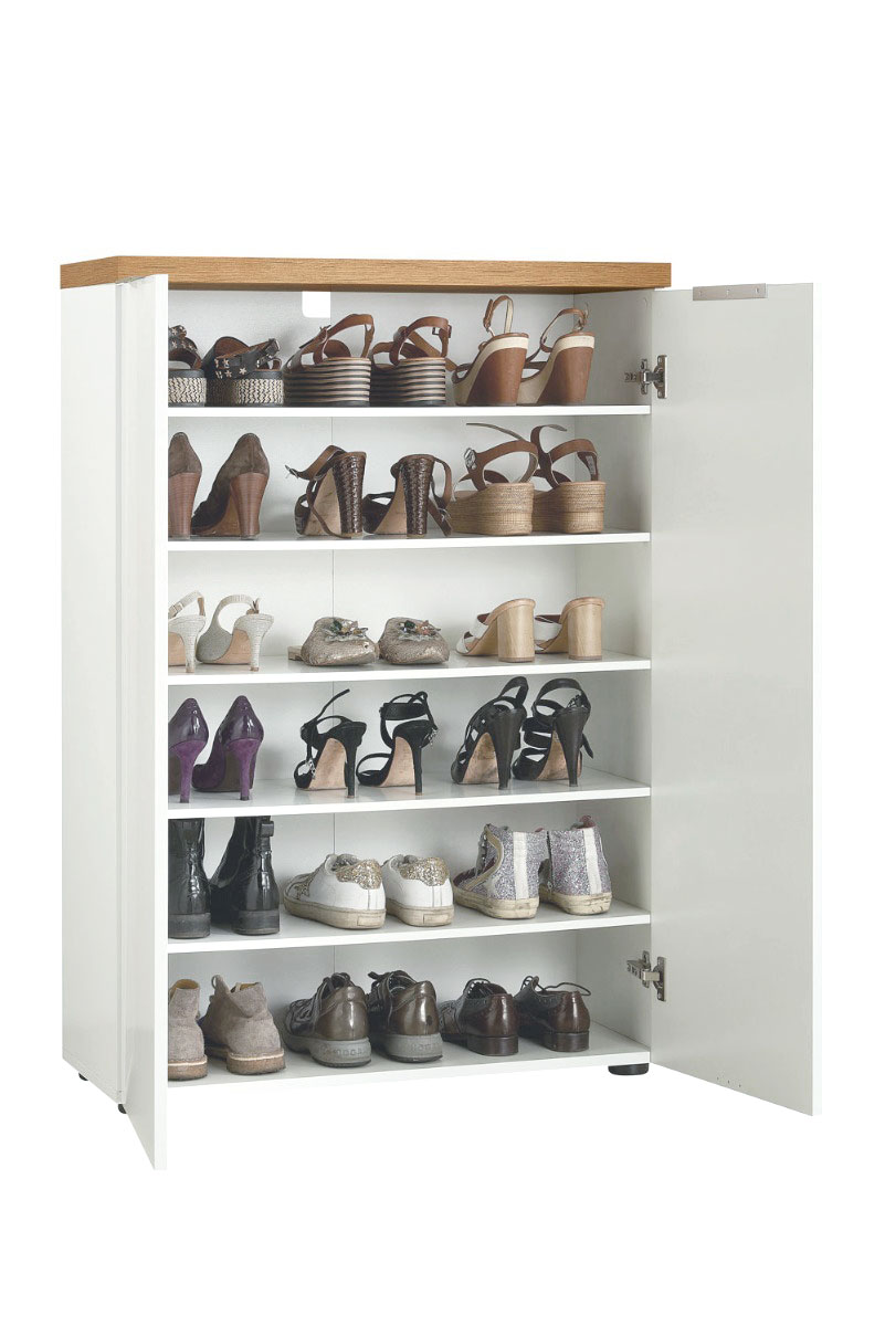 Composizione da ingresso formata da appendiabiti, cassapanca, madia 2 ante e specchio