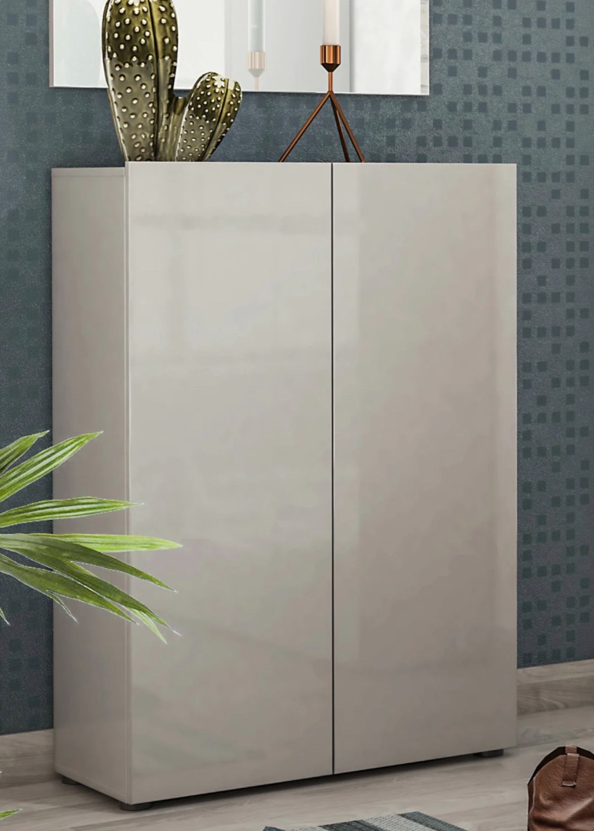 scarpiera 2 ante in offerta grigia