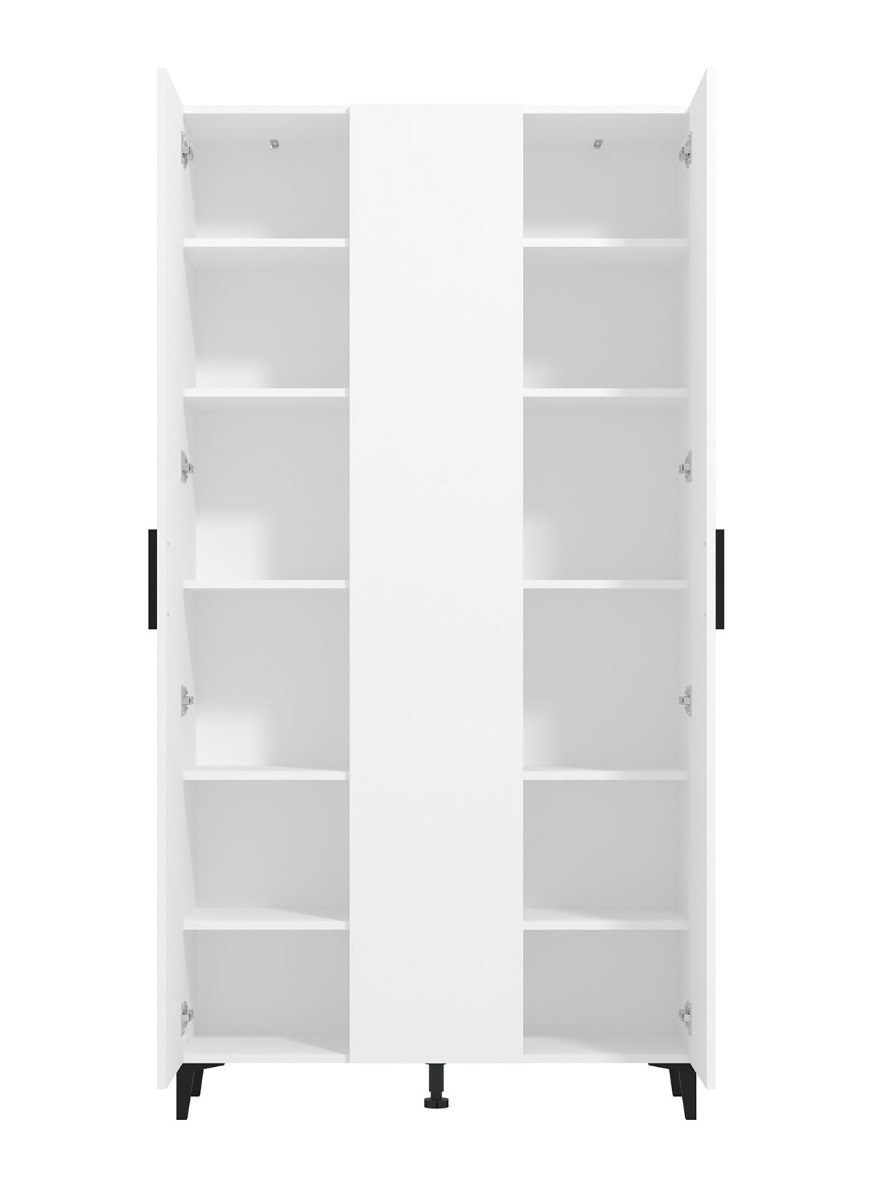 Nuova e economica Scarpiera 3 ante colore Bianco 