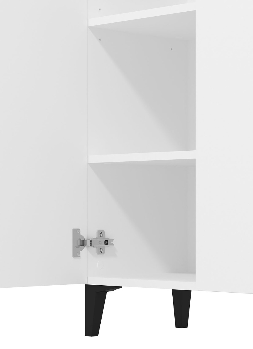 Nuova e economica Scarpiera 3 ante colore Bianco 