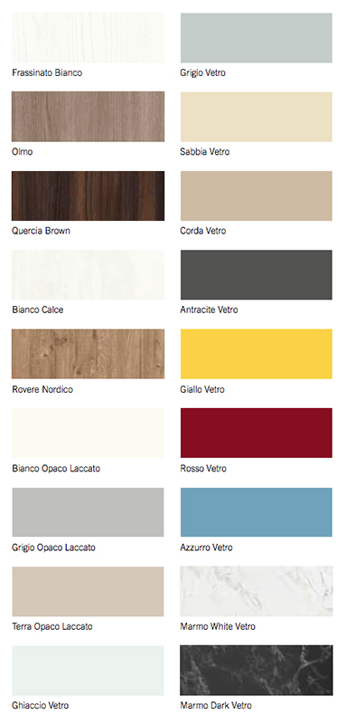 Zona studio Tadmor in finitura Quercia brown con Corda 