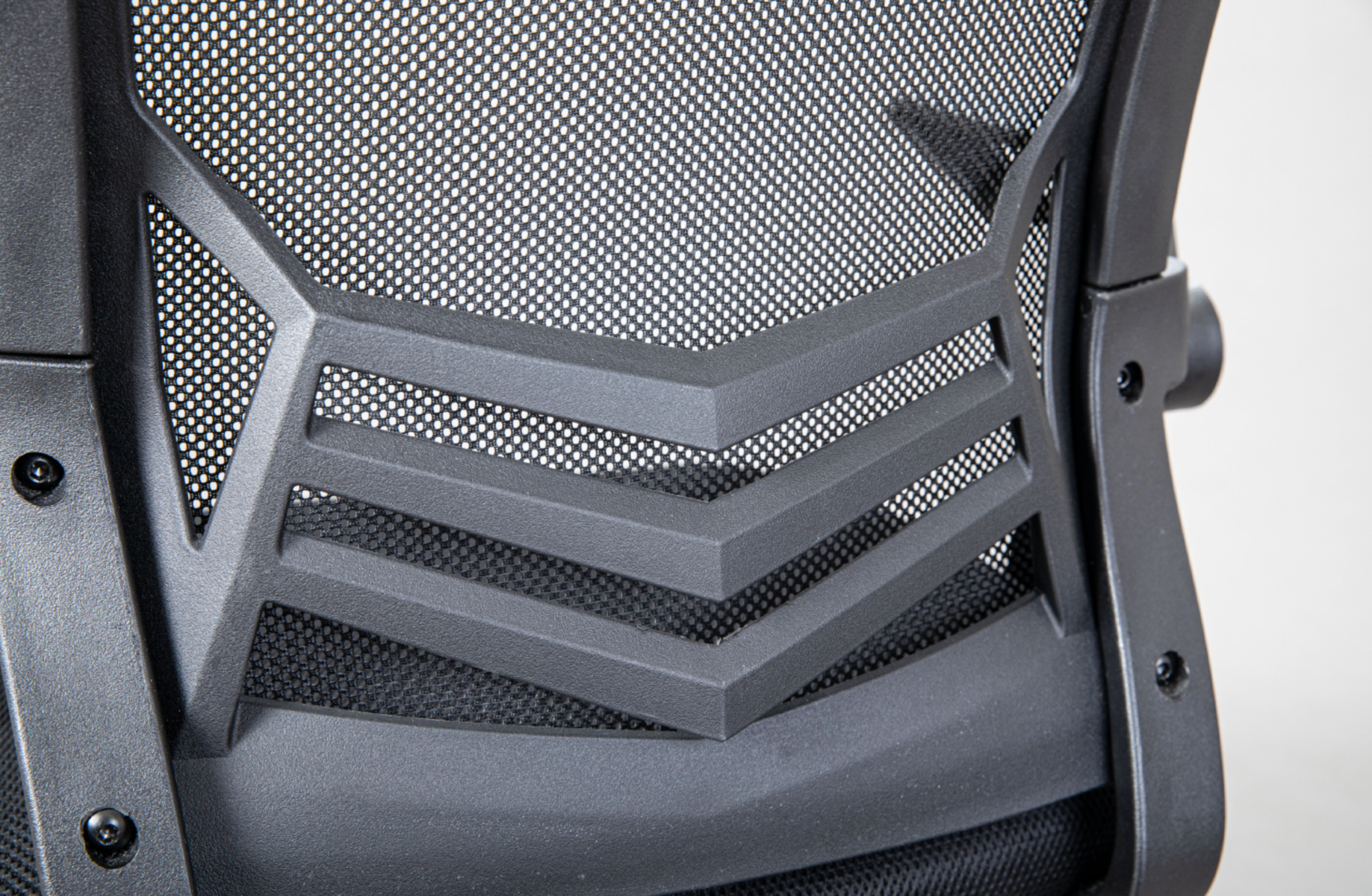 Poltrona da ufficio, nera con seduta imbottita 