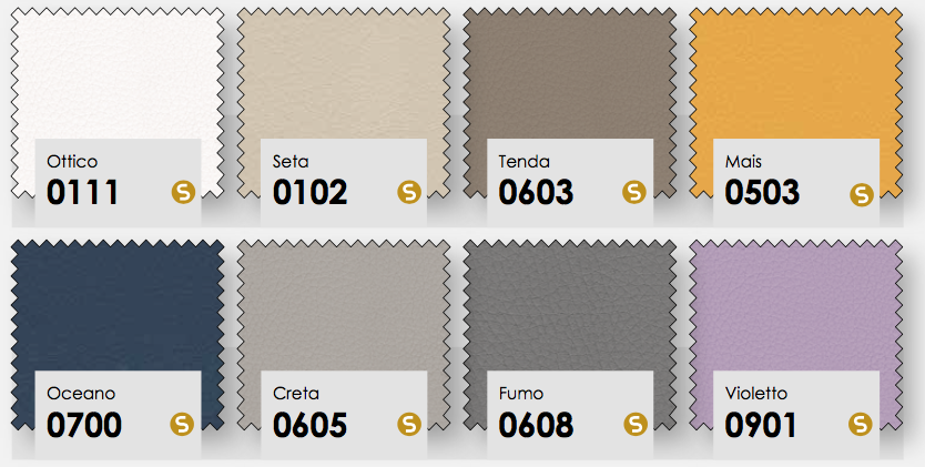 Letto matrimoniale Elisabetta con testata retrofinita imbottita in ecopelle in finitura Canapa e Tenda