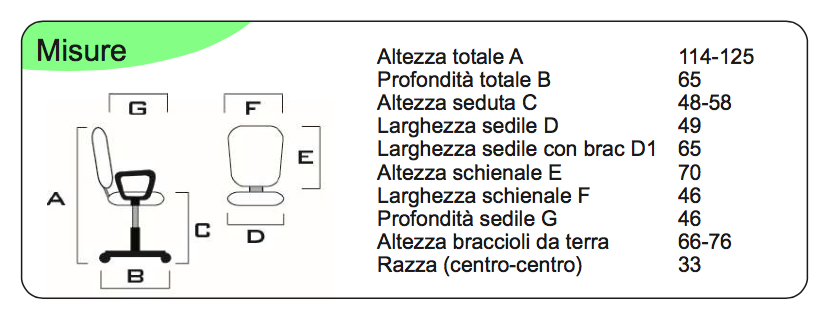 Poltrona direzionale con schienale in rete traspirante e poggiatesta, Nera