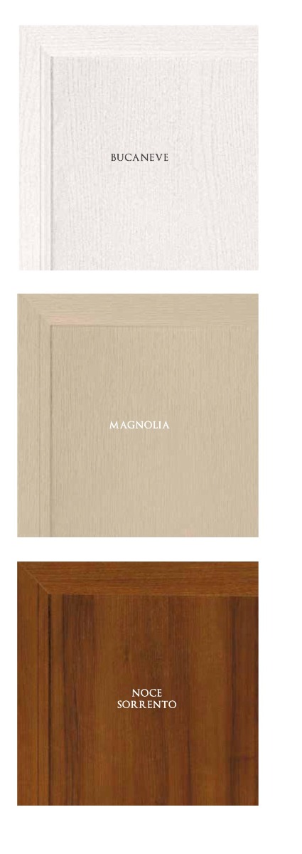 Elegante, funzionale e spaziosa Parete attrezzata, colore bianco