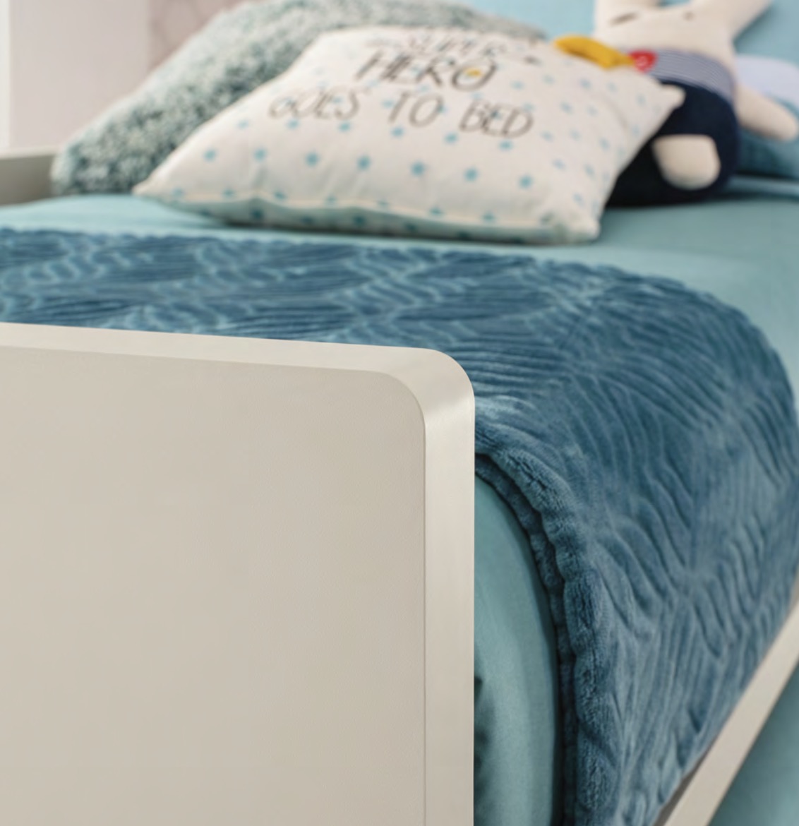 Letto multifunzionale Space Moretti Compact, 2 posti letto con cassetti