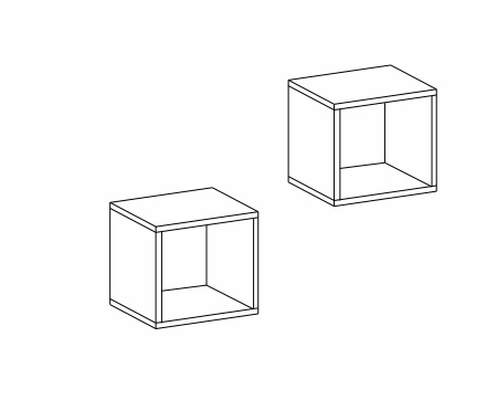 Conveniente Coppia di vani  giorno disponibili in diverse finiture