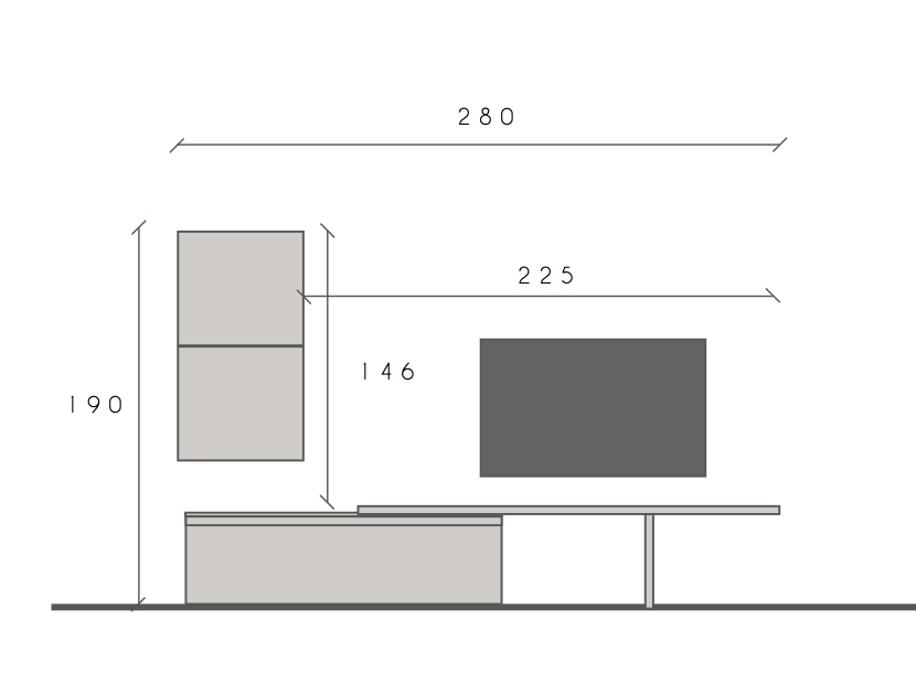 Parete Ardesia e Piombo