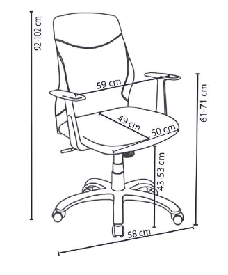 Sedia moderna operativa