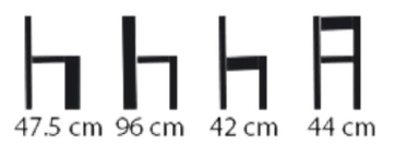 sedia in offerta testa di moro