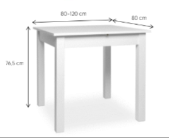 Tavolo allungabile stile nordico, finitura Rovere oak e Nero