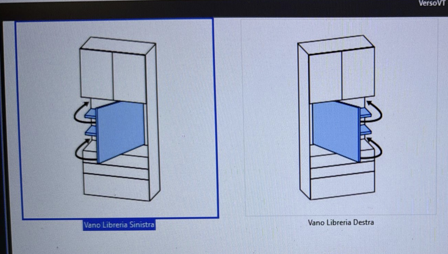 armadio 2 ante scorrevoli con pannello tv