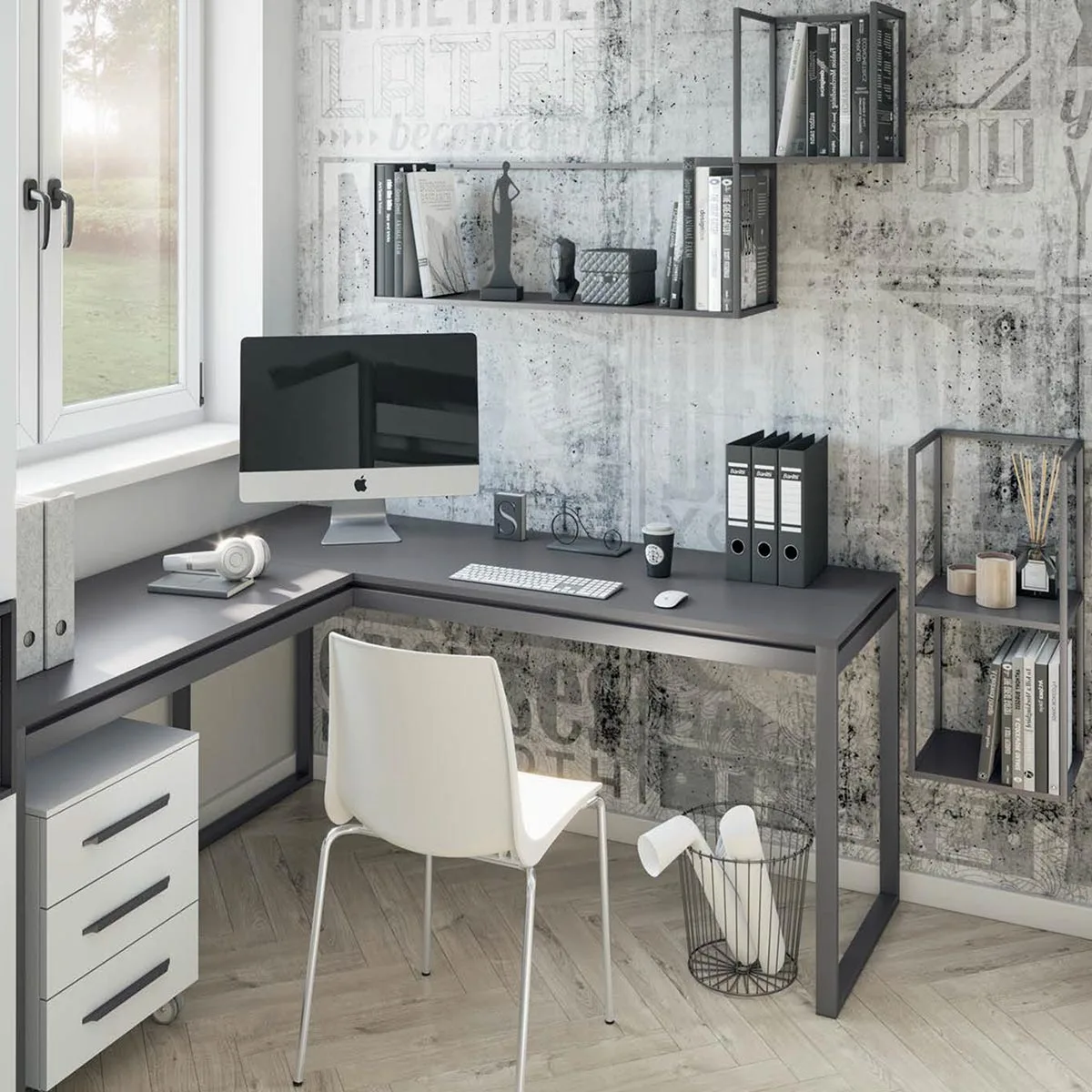 scrivania bambini angolare