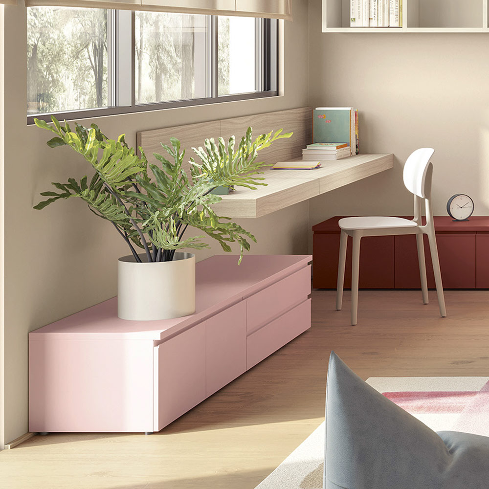 scrivania noce per camerette