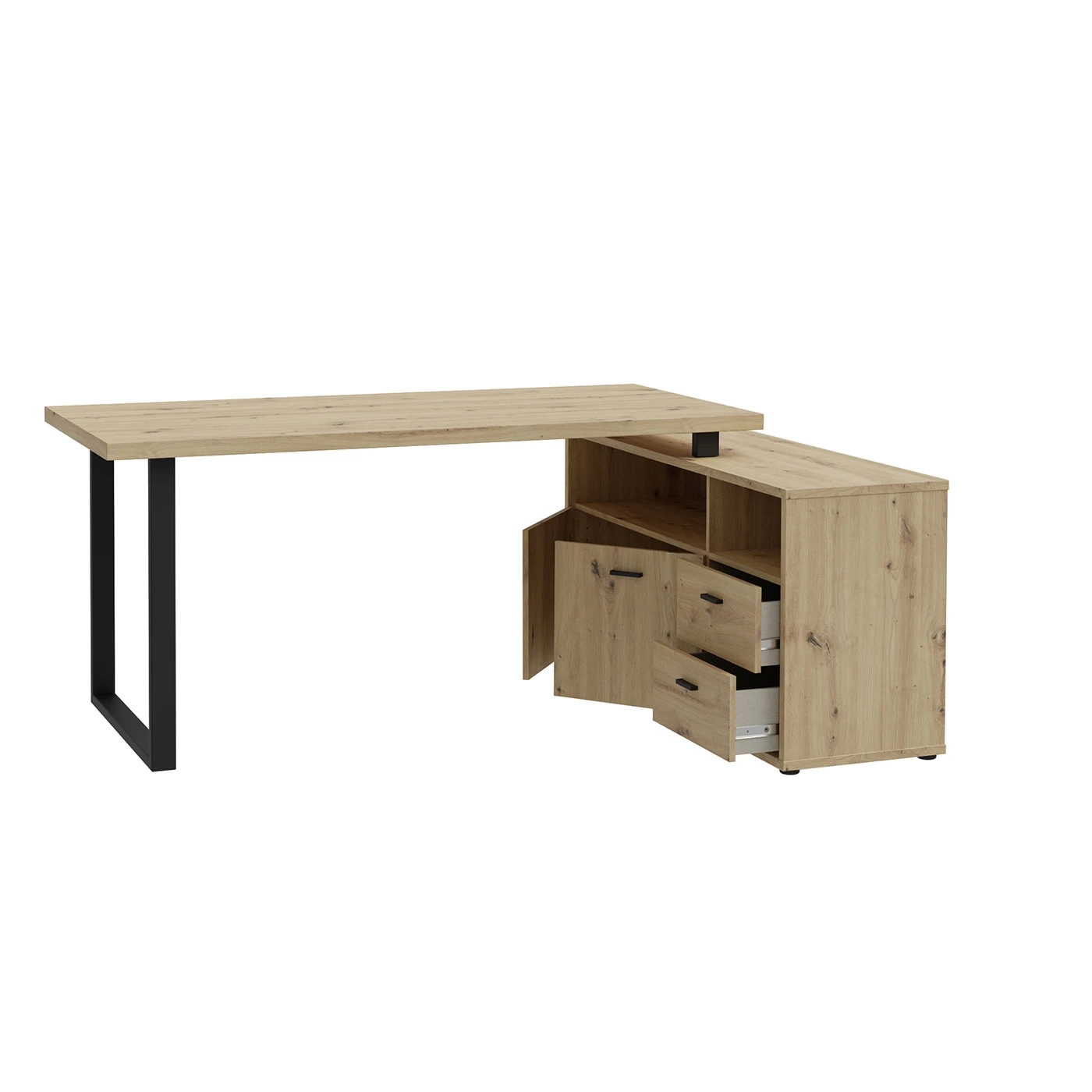 scrivania industry ad angolo