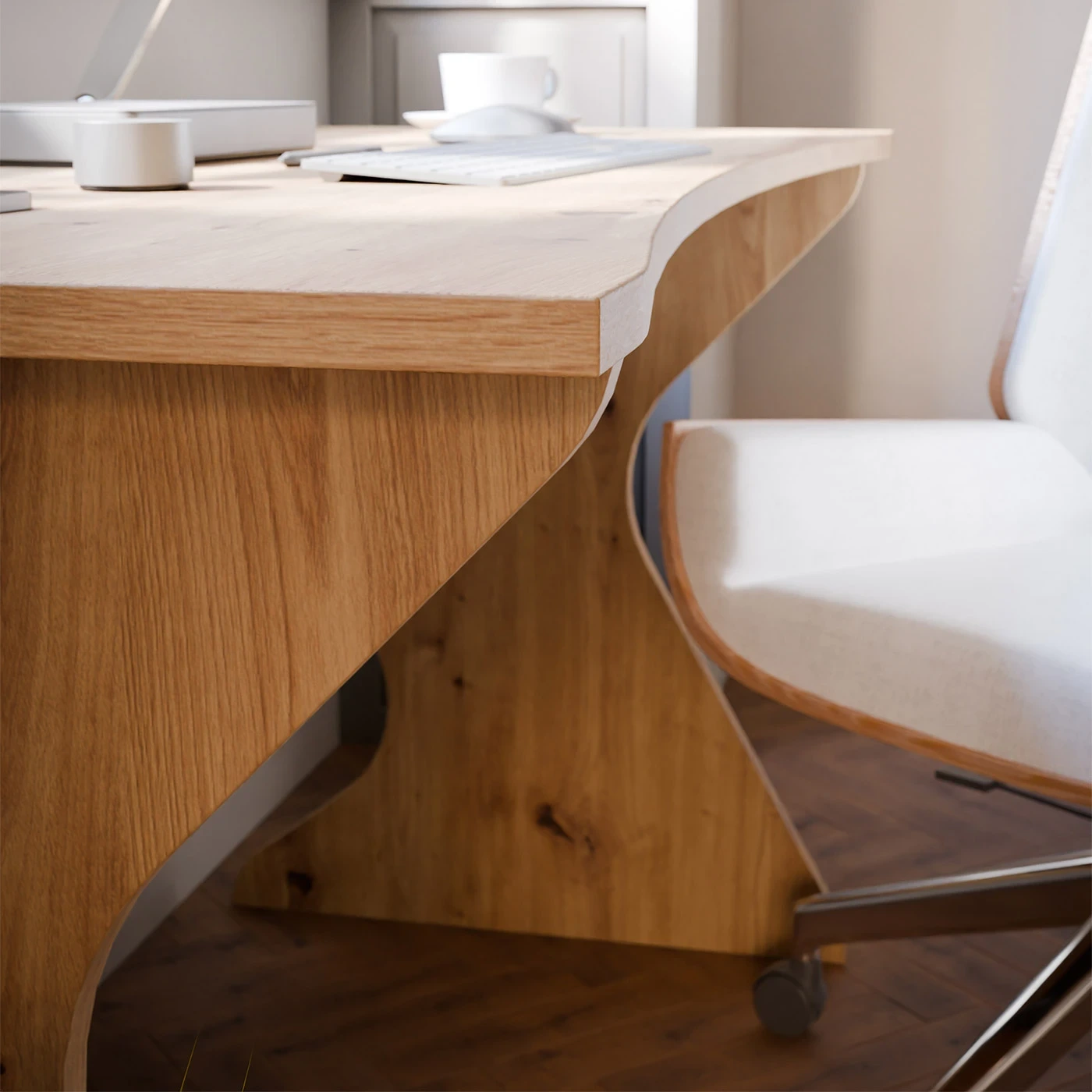 promozione scrivania rovere