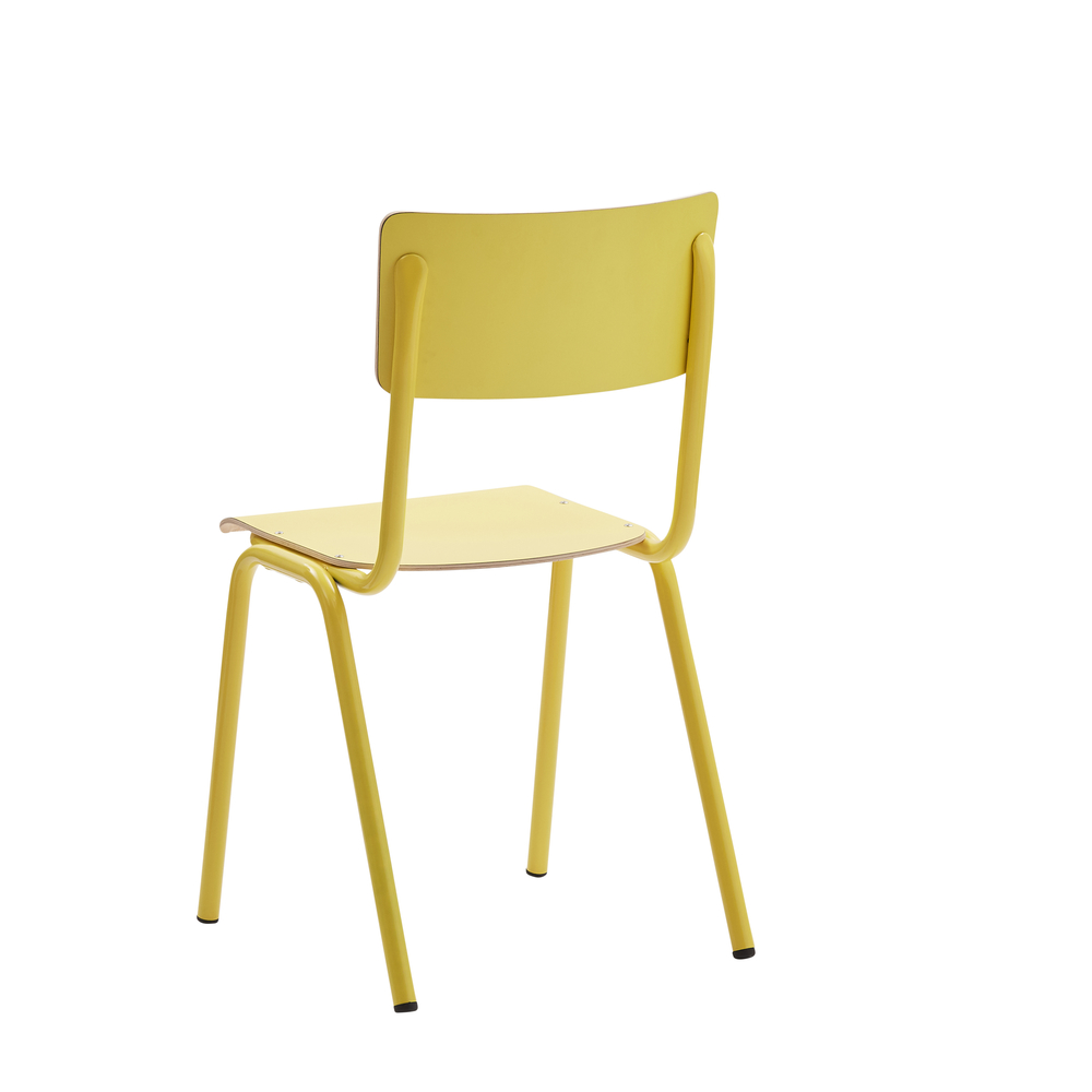 Sedia gialla in offerta