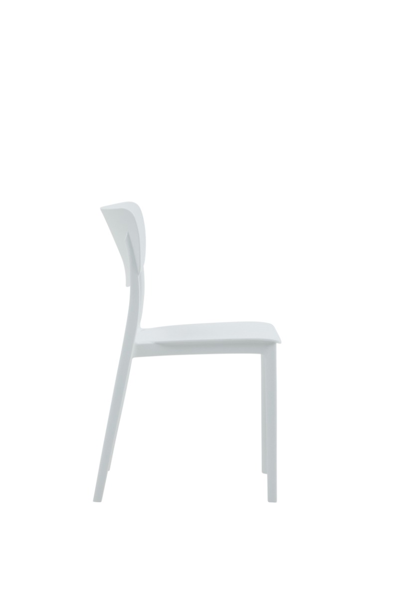 Sedia moderna in polipropilene economica