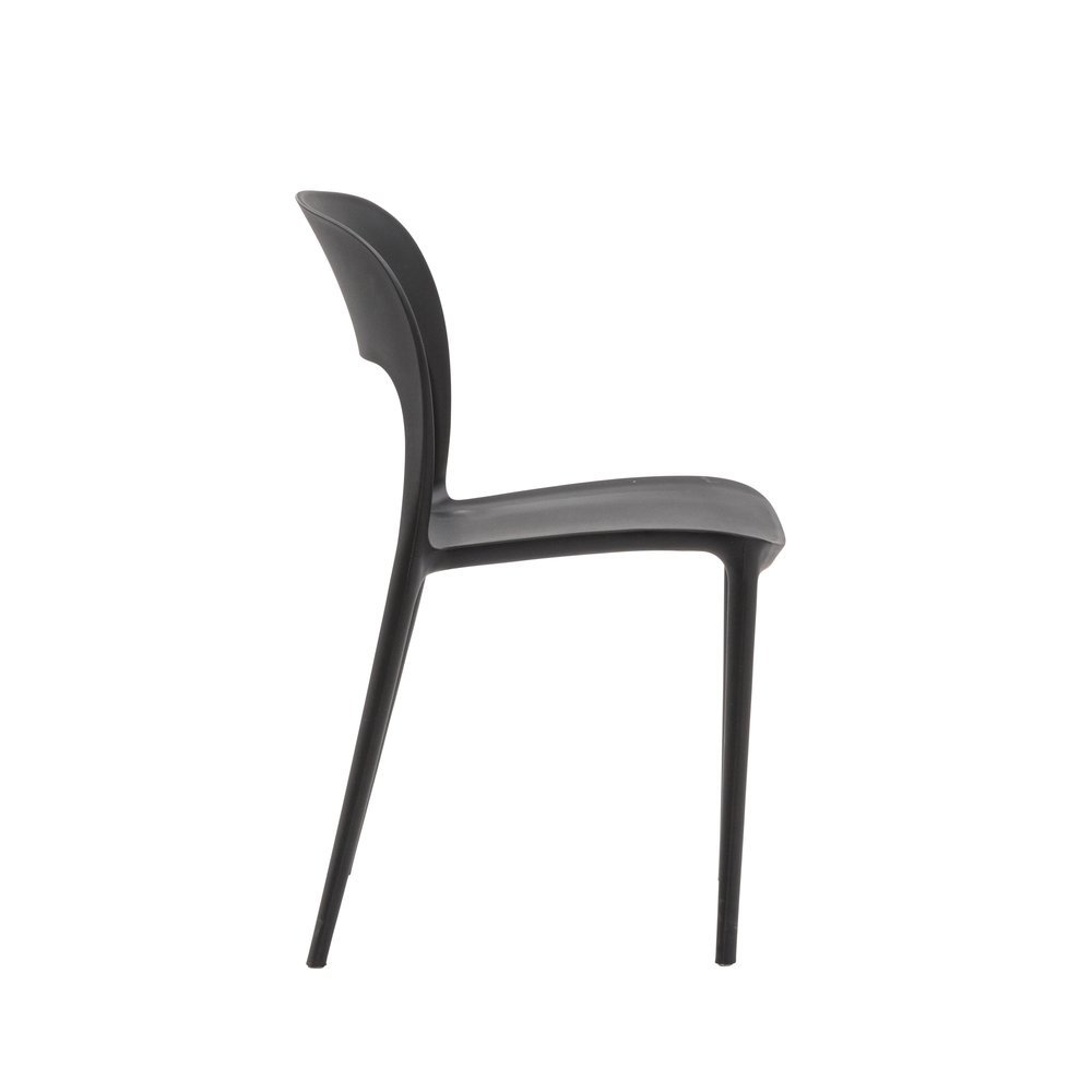 Sedia in polipropilene colore Nero