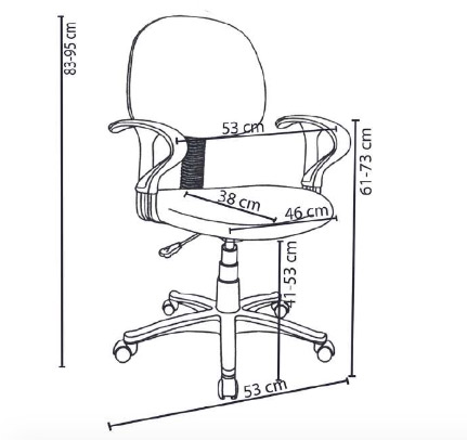nuova sedia offerta nera 