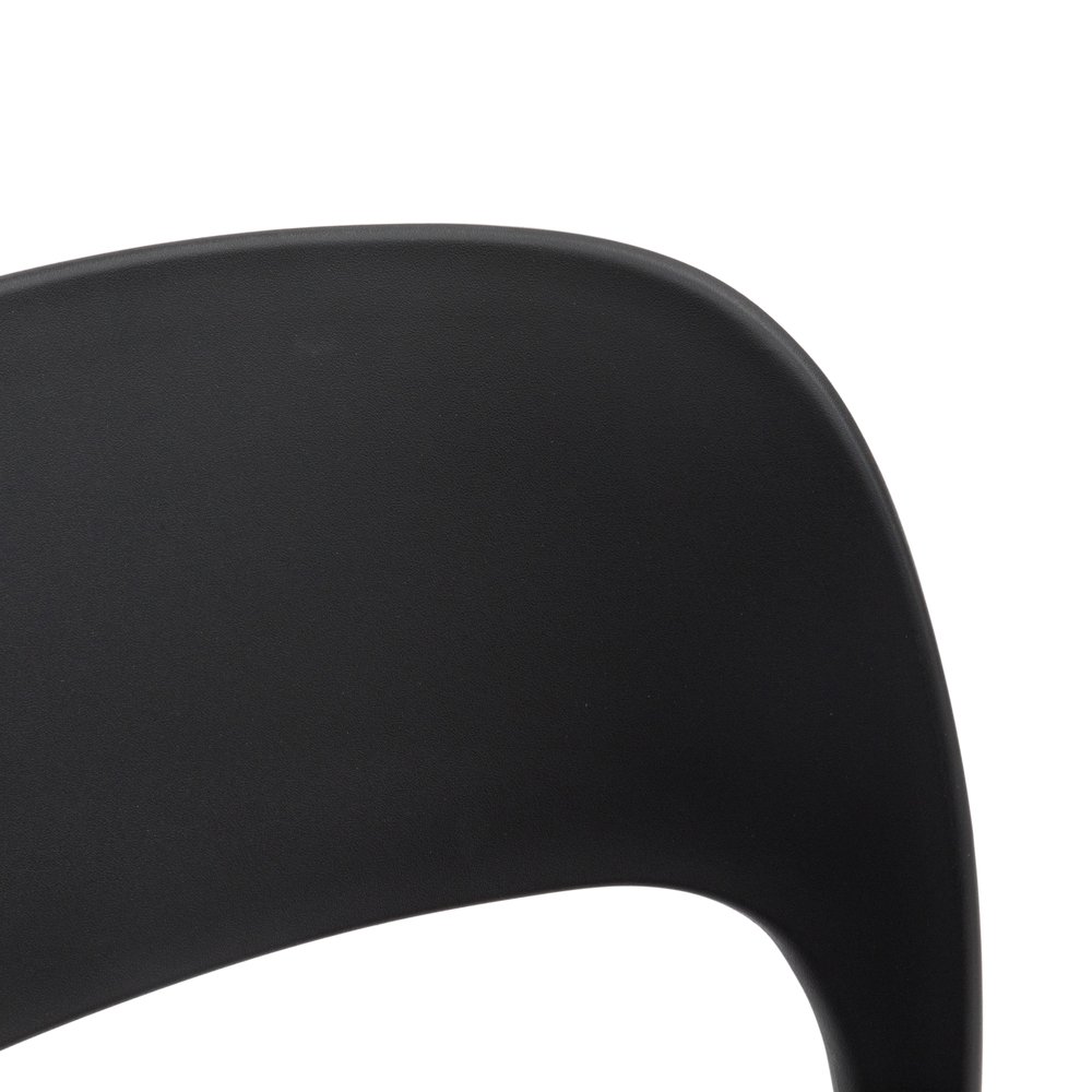 Sedia in polipropilene colore Nero