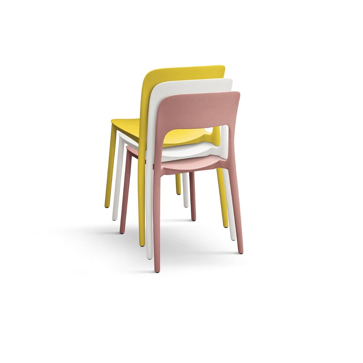 Nuova Sedia in polipropilene Bianco