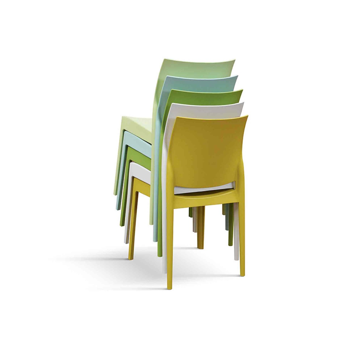 Sedie moderne disponibili in diversi colori in offerta