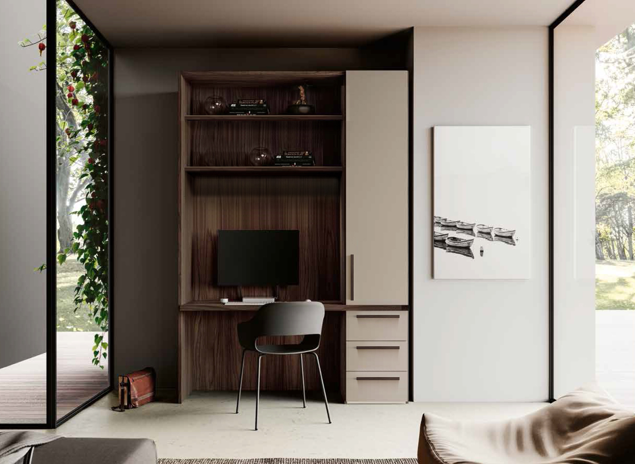 Zona studio per Smart working in Noce Moro e Visone