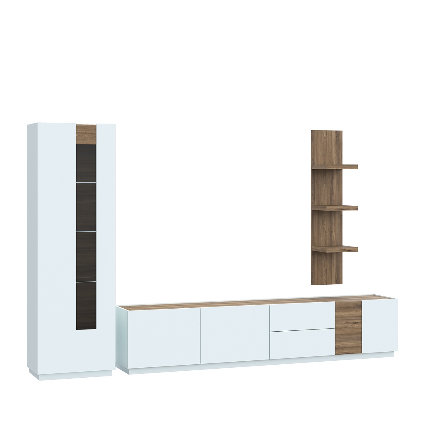 Parete attrezzata moderna in sconto