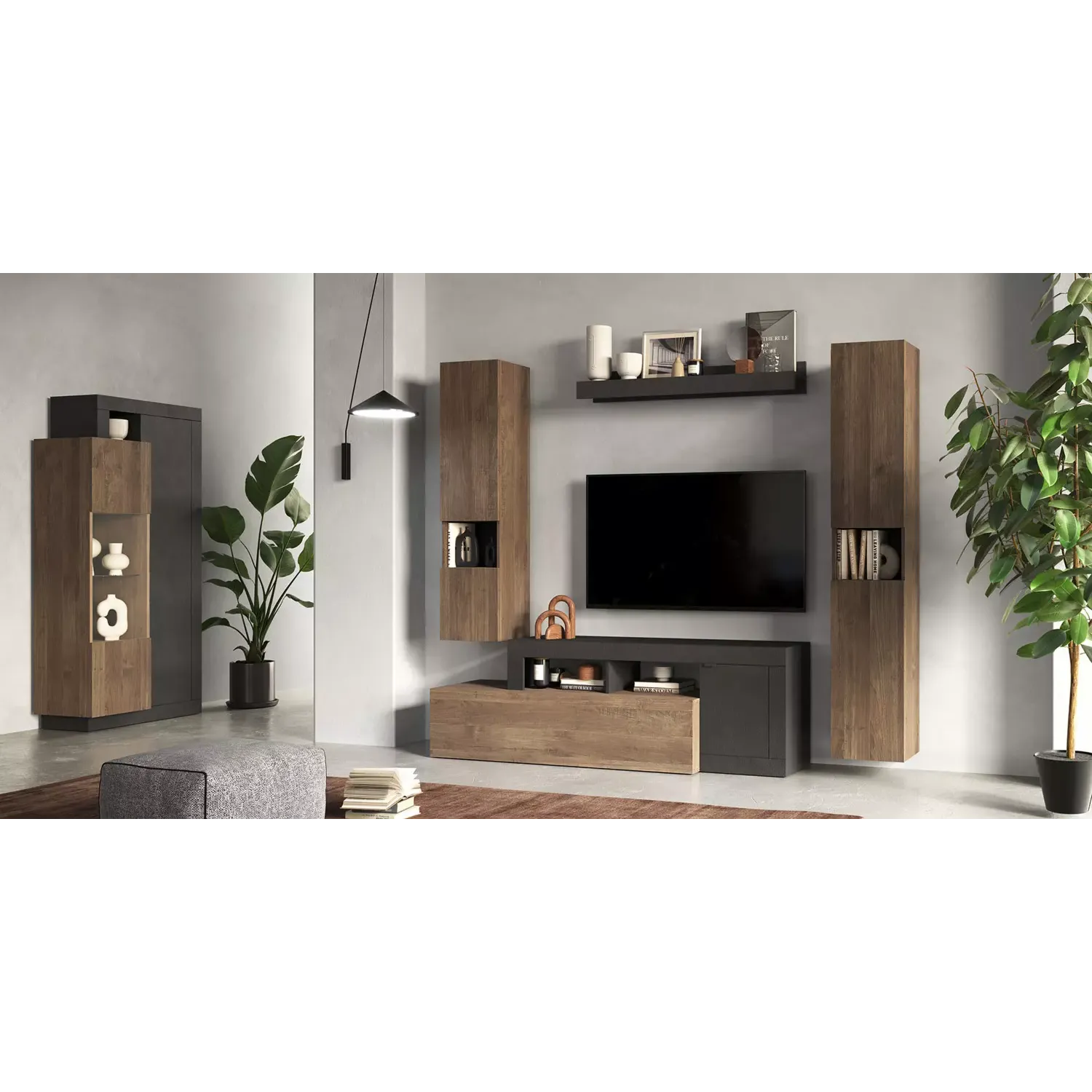 vetrina 2 ante legno