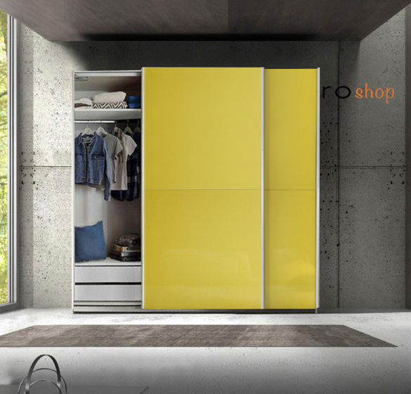 Camera completa singola, come in foto, gialla