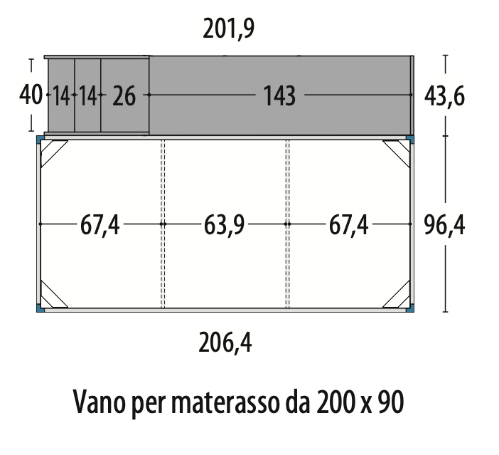 soppalco sabbia e antracite