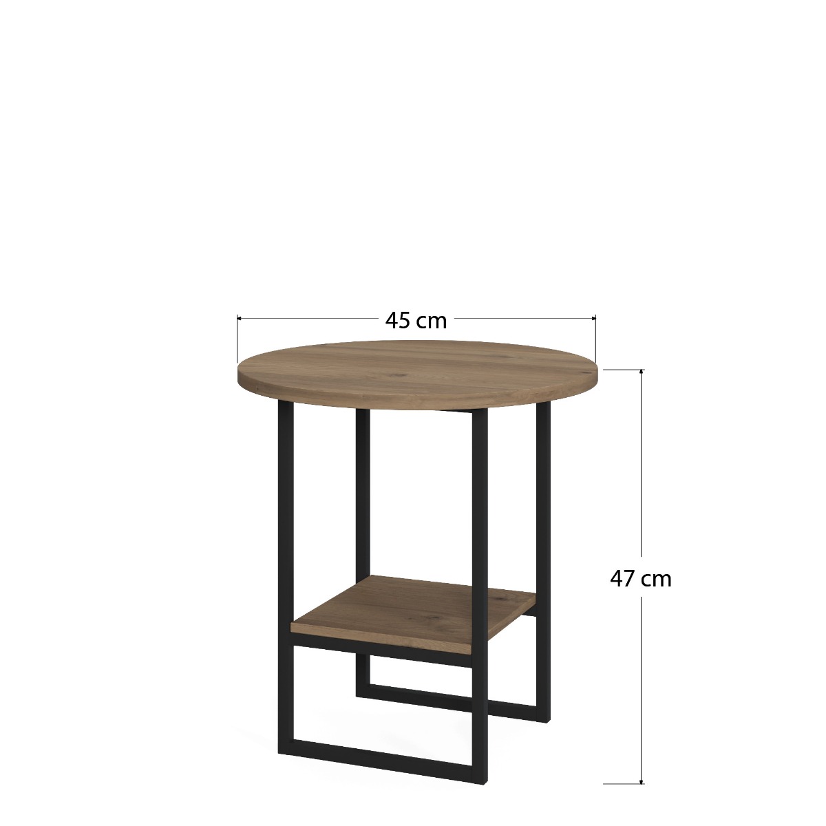 Tavolino soggiorno Ankara rovere