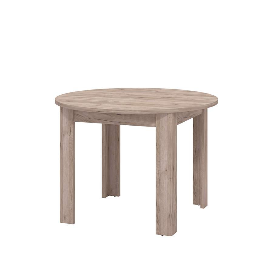 tavolo rotondo rovere chiaro