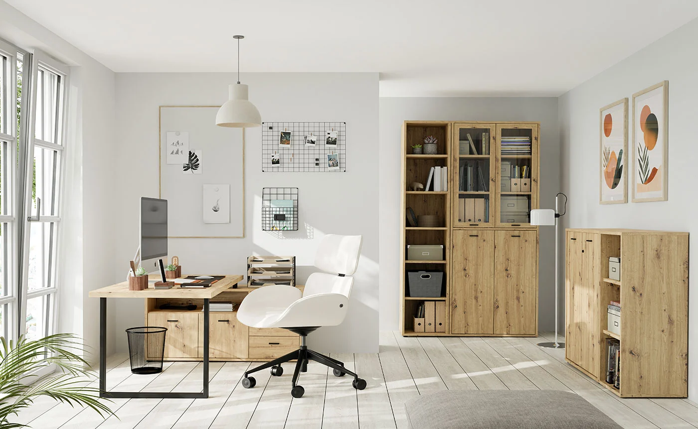 scrivania industry ad angolo