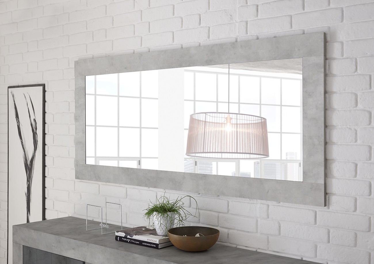 madia moderna con 4 ante grigie