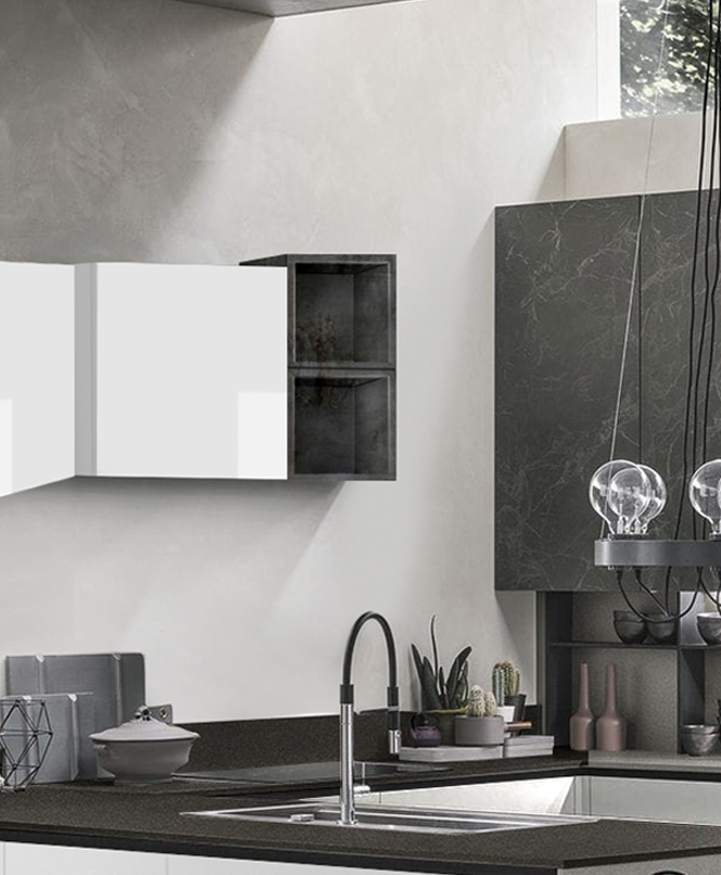 Vano a giorno per cucina, Ossido