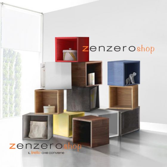 Vano a giorno appeso color Giallo