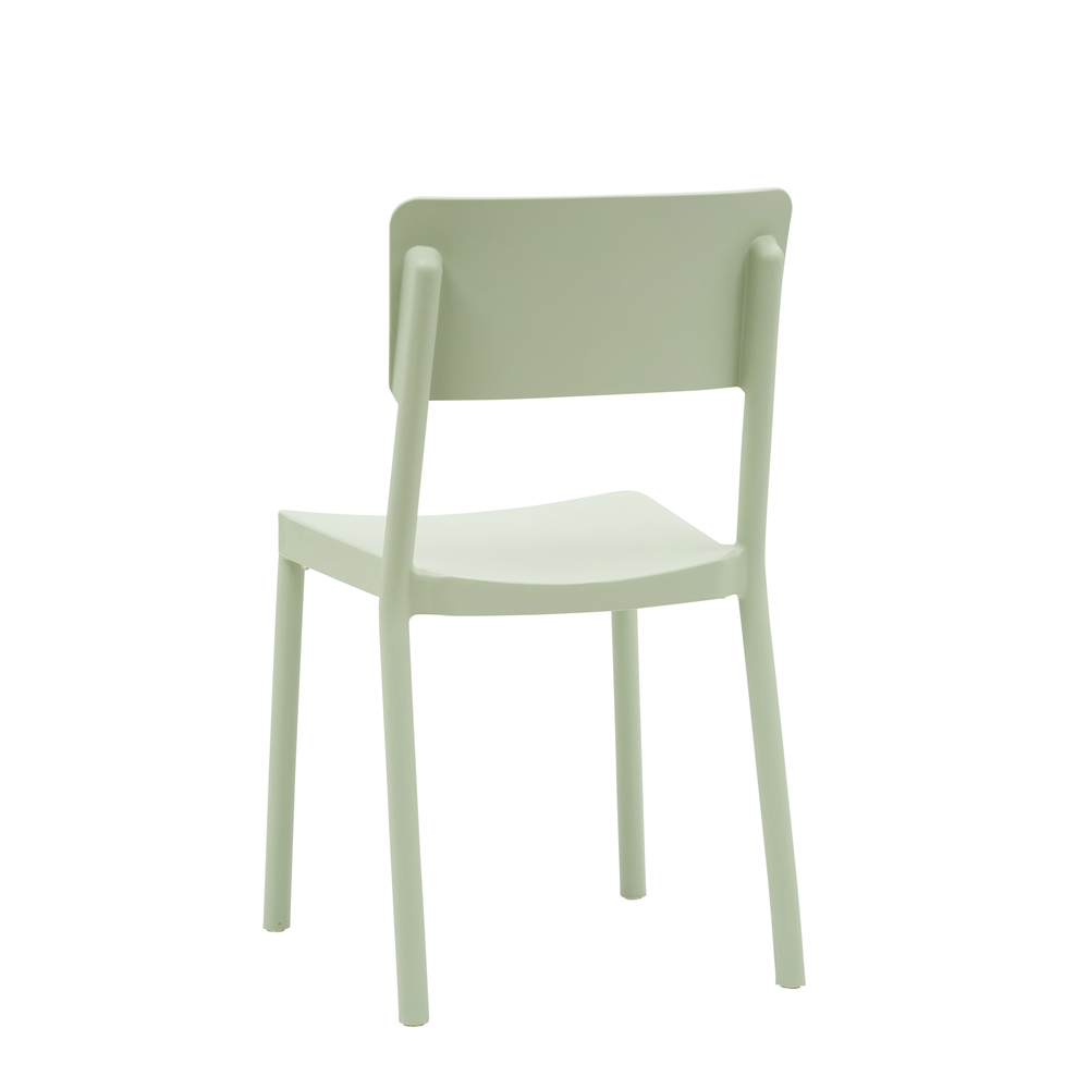 Offerta Sedia moderna di design, finitura Verde salvia