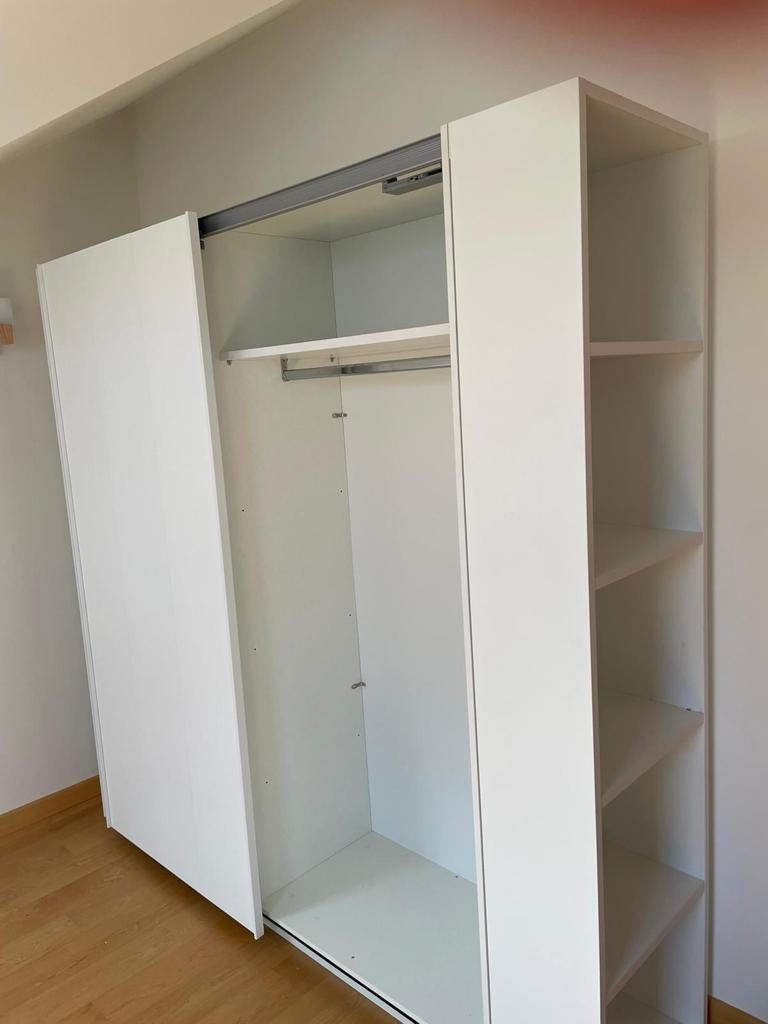Offerta armadio Vertigo 2 ante scorrevoli bianco opaco