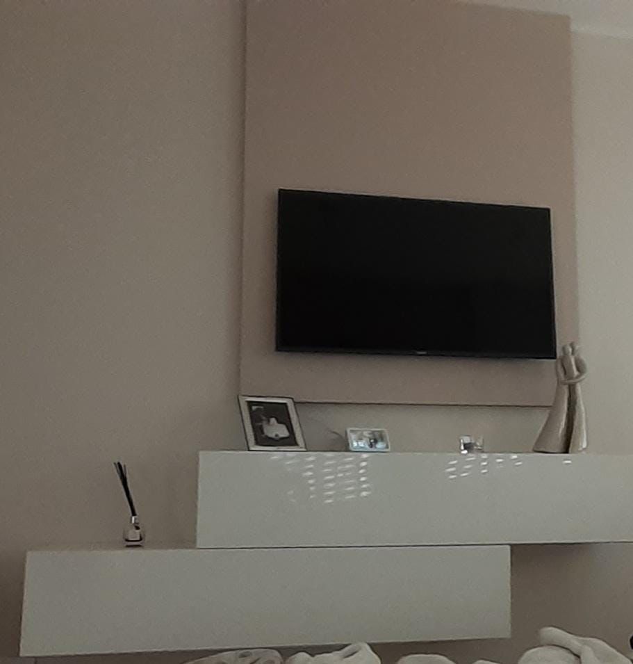 Convenienti 2 Ribalte sospese, bianco lucido, made in Italy