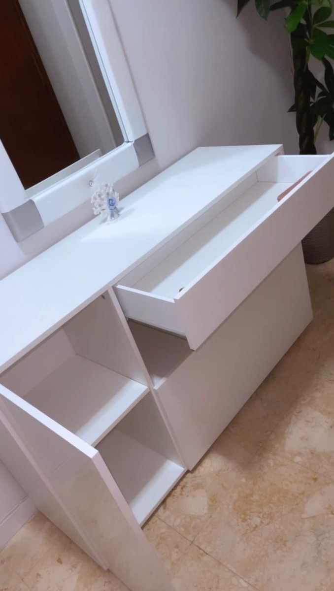 Mobile Madia moderna bianco lucido