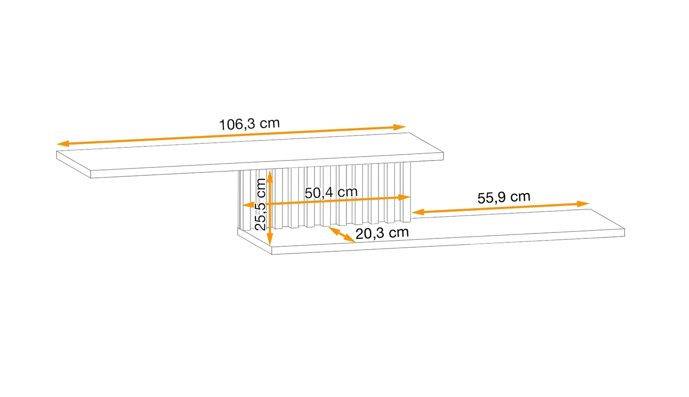set di ripiani conveniente