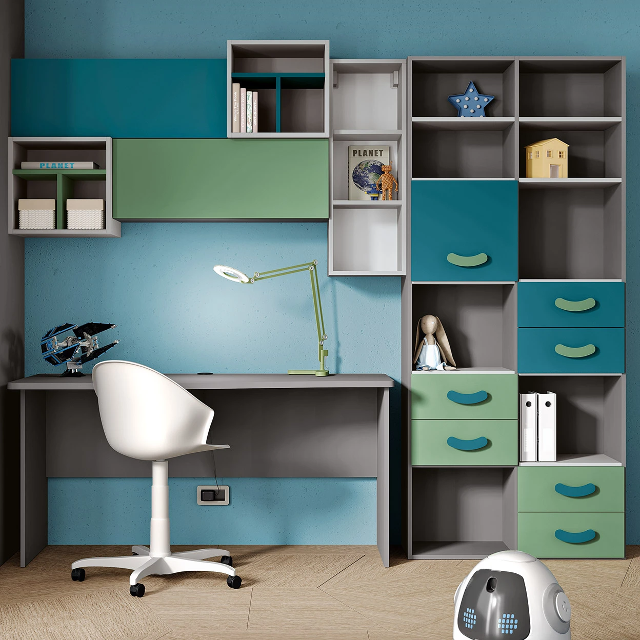 angolo studio cameretta