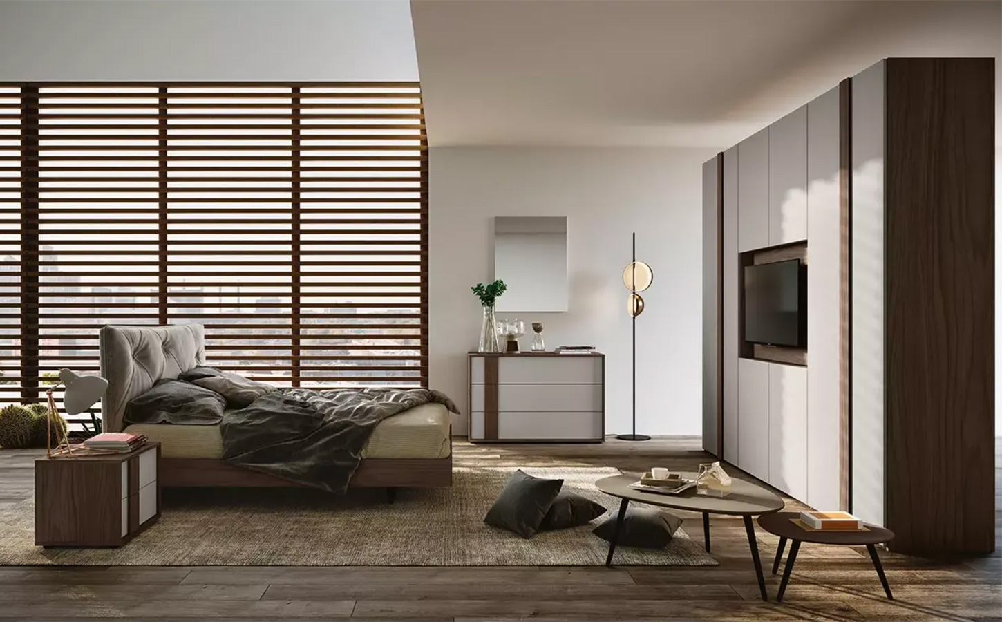 camera legno scuro camera legno scuro