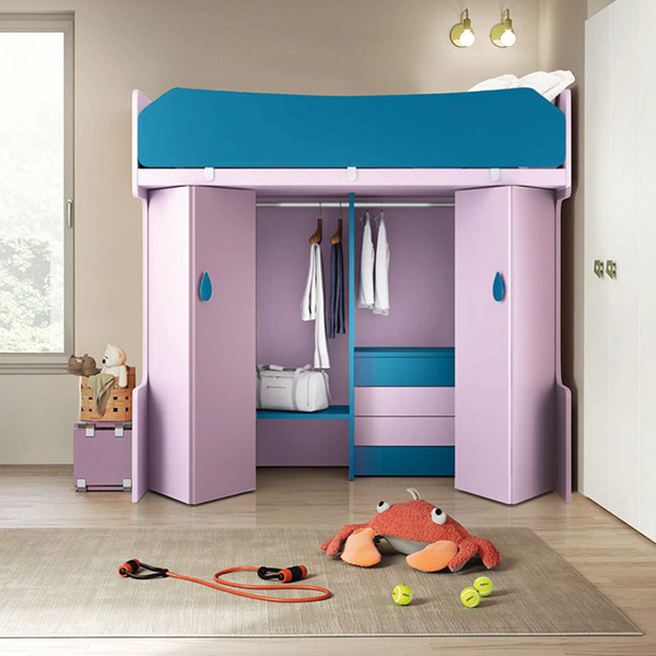 letto castello moderno